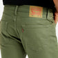 Men's 511 Olive Green Slim Fit Mid Rise Jeans - eacfb715-f3c0-4491-8644-a8d046a8917d View