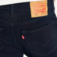 Men's 511 Navy Blue Slim Fit Mid Rise Jeans - f2409a00-52b7-42f6-87b6-dfc8d7276fb4 View