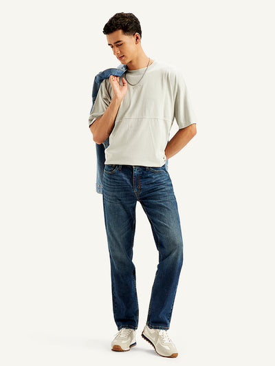levi's Men's 511 Blue Slim Fit Mid Rise Jeans-picture-11