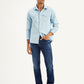 Men's 511 Blue Slim Fit Mid Rise Jeans - 978cd25a-2dde-4eda-ae6f-4c7143b15b7d View