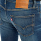 Men's 511 Navy Blue Slim Fit Mid Rise Jeans - 6f6b68b6-da7b-422b-a8a8-3bbb24fcc351 View