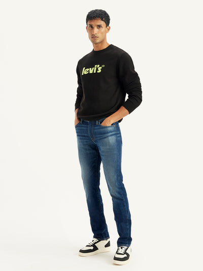 levi's Men's 511 Navy Blue Slim Fit Mid Rise Jeans-picture-25
