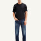 Men's 511 Navy Blue Slim Fit Mid Rise Jeans - 6bae87c5-de8a-460f-9723-d0db58f88483 View