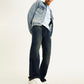 Men's 511 Navy Blue Slim Fit Mid Rise Jeans - ba6a4d48-af0a-4707-a28c-ae7b31943255 View