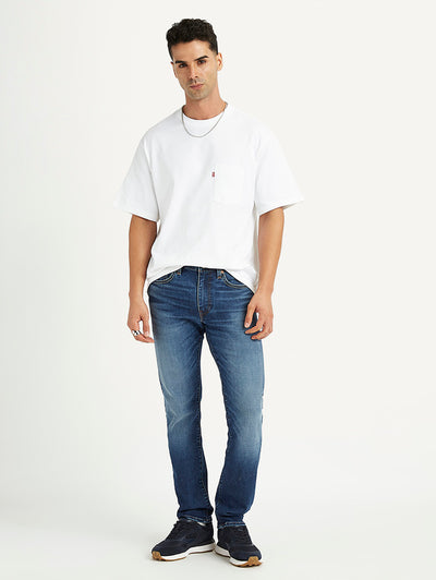 levi's Men's 511 Blue Slim Fit Mid Rise Jeans-picture-40