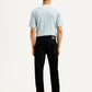Men's 511 Black Slim Fit Mid Rise Jeans - Back View