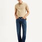 Men's 511 Dark Blue Slim Fit Mid Rise Jeans - Styleshot View