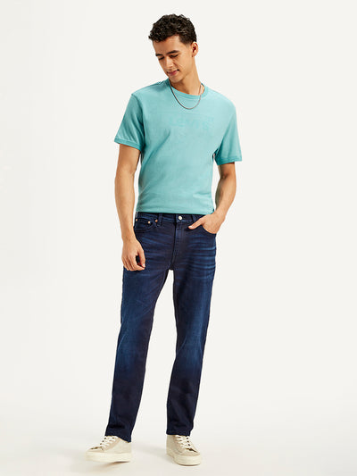 levi's Men's 511 Navy Blue Slim Fit Mid Rise Jeans-picture-16