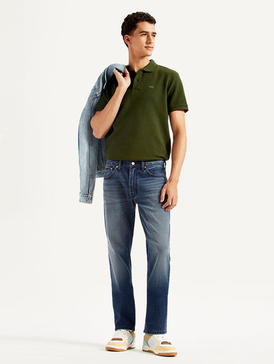 levi's Men's 511 Dark Blue Slim Fit Mid Rise Jeans-picture-38
