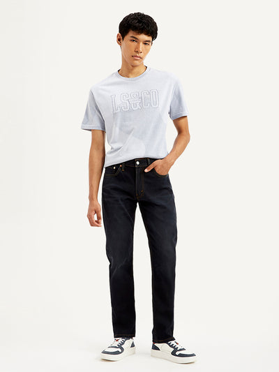 levi's Men's 511 Navy Blue Slim Fit Mid Rise Jeans-picture-28
