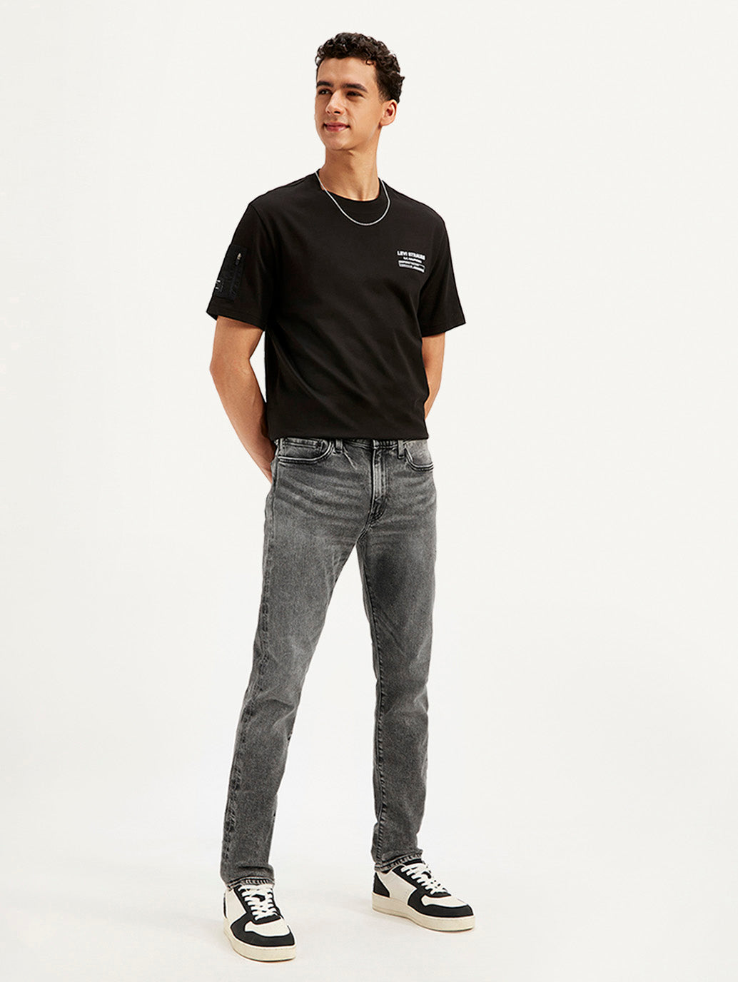 Men's 511 Charcoal Grey Slim Fit Mid Rise Jeans – Levis India Store