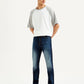Men's 511 Dark Blue Slim Fit Mid Rise Jeans - Styleshot View