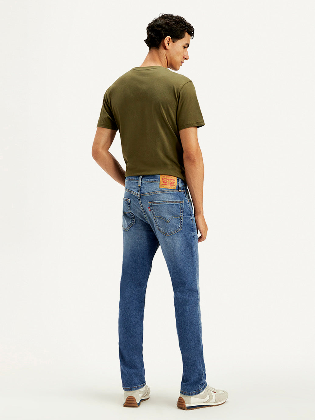 Men's 511 Blue Slim Fit Mid Rise Jeans - 0afc2204-6d66-4f0a-a497-cd693d5fe368 View