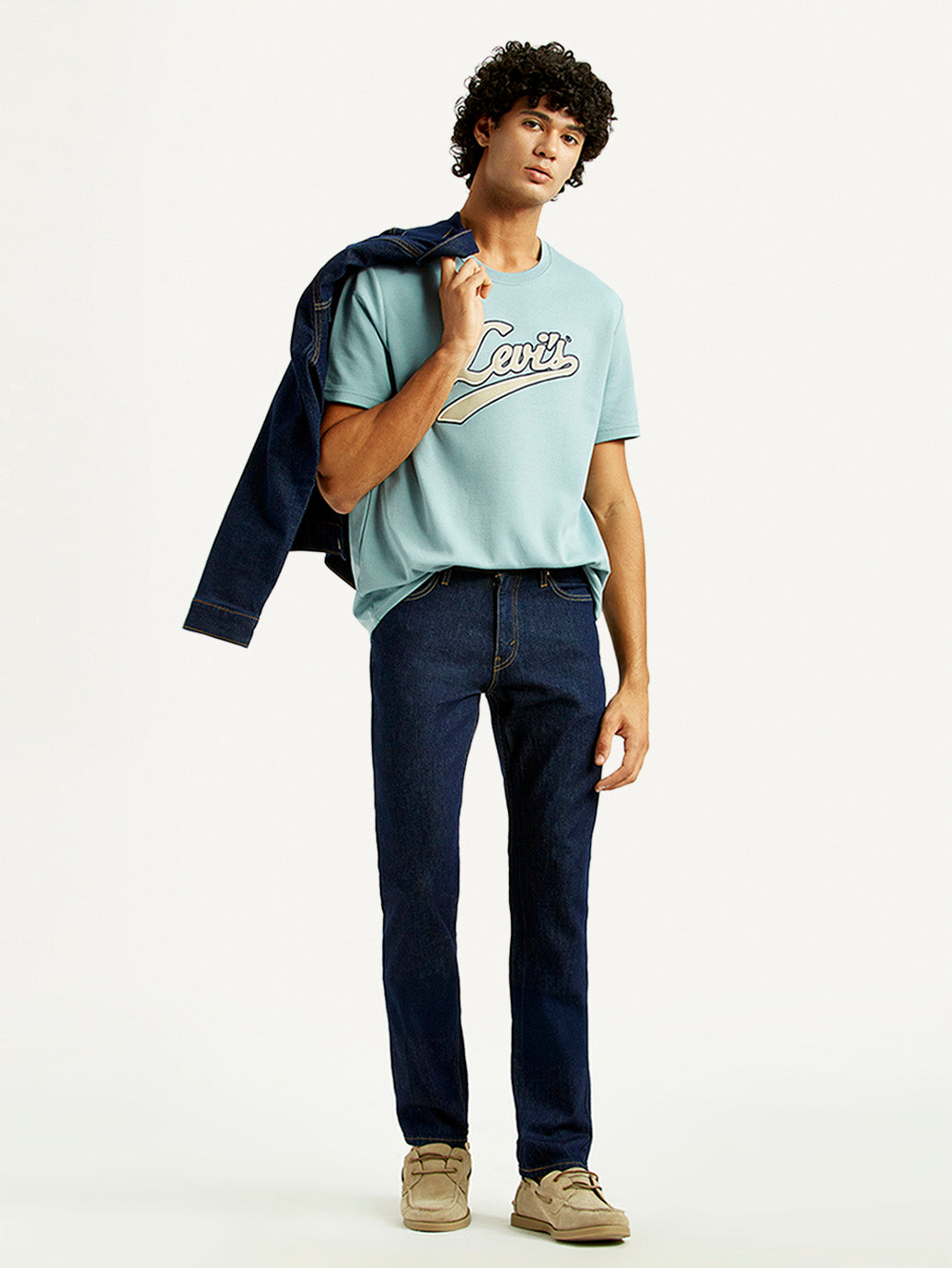 Men's 511 Dark Indigo Slim Fit Mid Rise Jeans