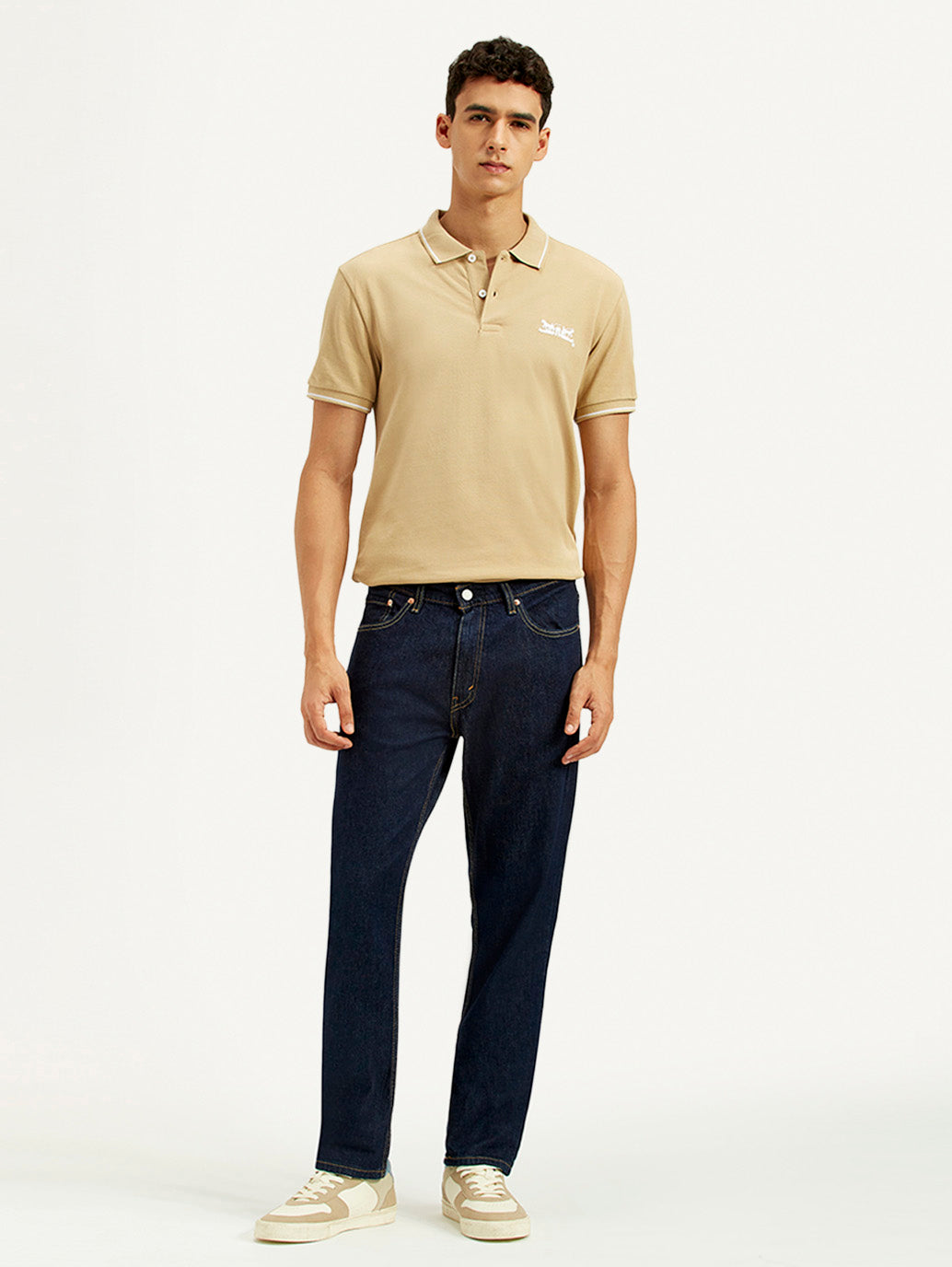 Men's 511 Navy Blue Slim Fit Mid Rise Jeans