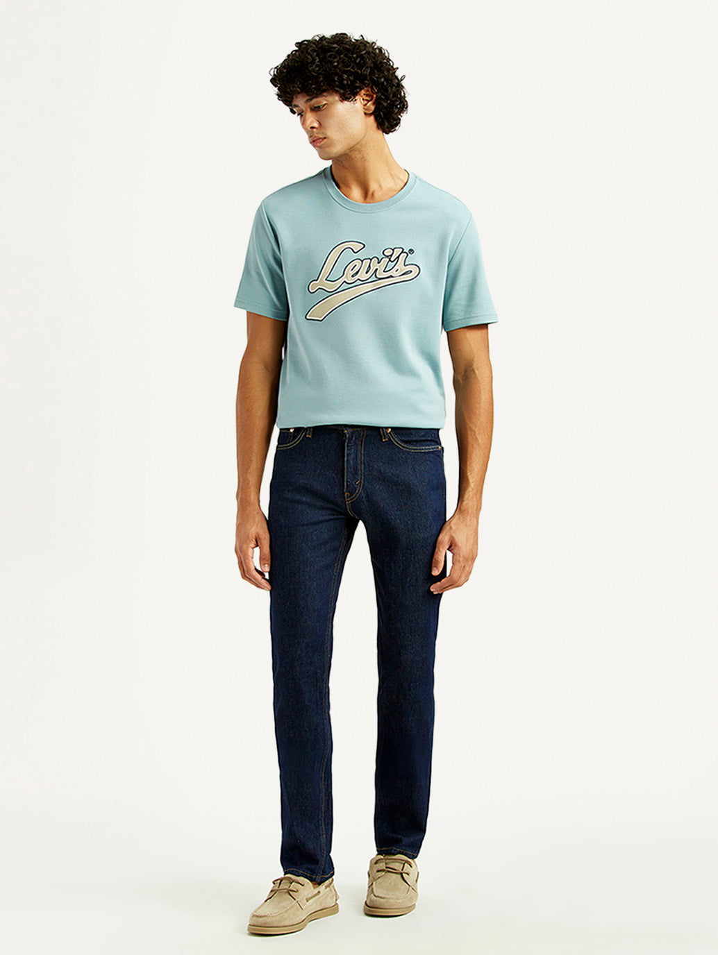 Men's 511 Dark Indigo Slim Fit Mid Rise Jeans - ed96e4b3-ff92-46ce-ad5a-ac51d6233cfe View