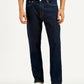 Men's 511 Navy Blue Slim Fit Mid Rise Jeans - Front View