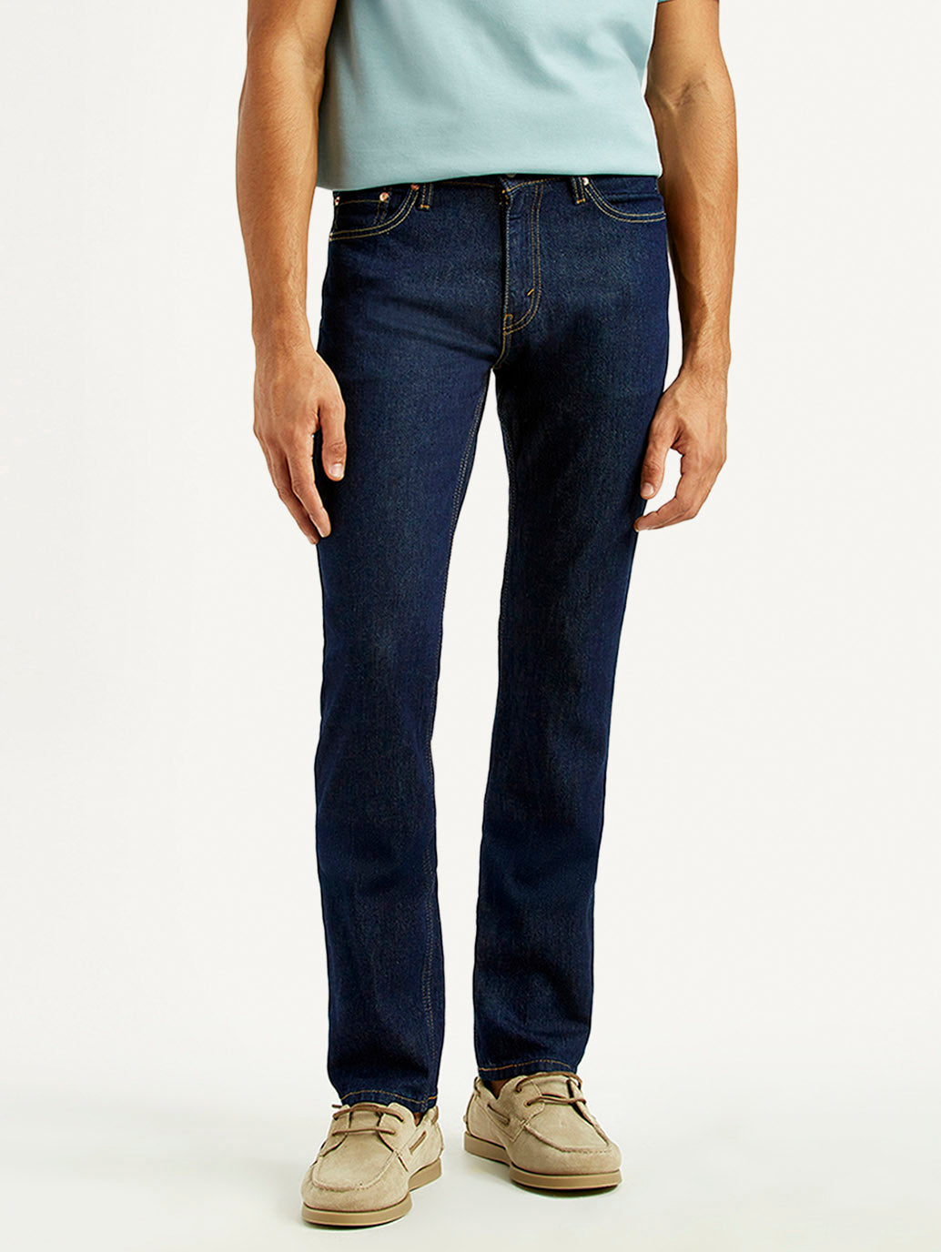 Men's 511 Dark Indigo Slim Fit Mid Rise Jeans - 6628ba3a-4d7d-42dc-935f-062233229675 View