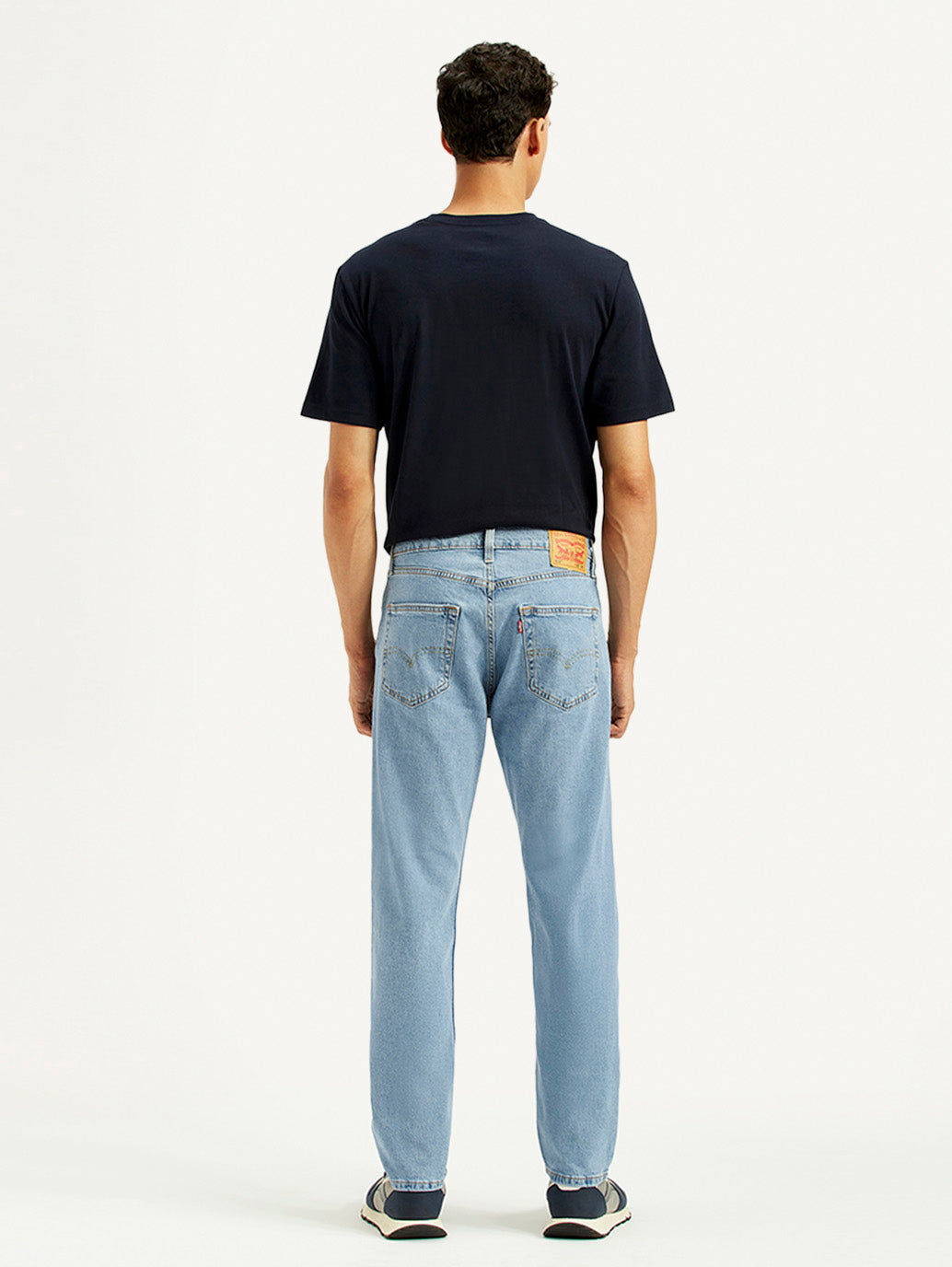 Men's 511 Light Blue Slim Fit Mid Rise Jeans - Back View