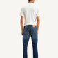 Men's 511 Blue Slim Fit Mid Rise Jeans - Back View