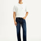 Men's 511 Dark Blue Slim Fit Mid Rise Jeans - Front View