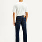 Men's 511 Dark Blue Slim Fit Mid Rise Jeans - Back View