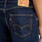 Men's 511 Dark Blue Slim Fit Mid Rise Jeans - Detail View