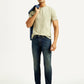 Men's 511 Dark Blue Slim Fit Mid Rise Jeans - Styleshot View