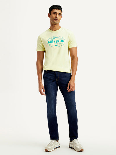 levi's Men's 511 Navy Slim Fit Mid Rise Jeans-picture-25