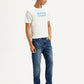 Men's 511 Blue Slim Fit Mid Rise Jeans - Side View