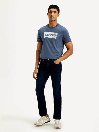 Men's 511 Navy Slim Fit Mid Rise Jeans-image-48