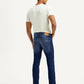 Men's 511 Blue Slim Fit Mid Rise Jeans - Back View
