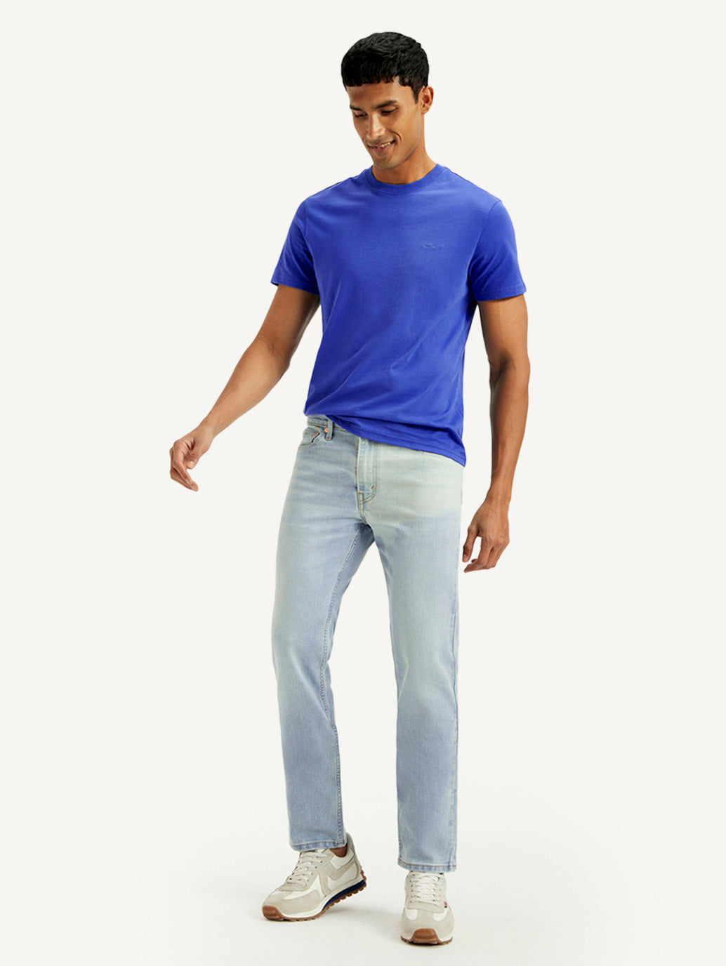 Men's 511 Light Blue Slim Fit Mid Rise Jeans