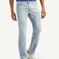 Men's 511 Light Blue Slim Fit Mid Rise Jeans - Front View