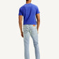 Men's 511 Light Blue Slim Fit Mid Rise Jeans - Back View