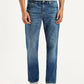 Men's 511 Blue Slim Fit Mid Rise Jeans - Front View