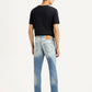 Men's 511 Light Blue Slim Fit Mid Rise Jeans - Back View