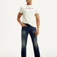 Men's Tinted 511 Blue Slim Fit Mid Rise Jeans - Elevated View