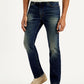 Men's Tinted 511 Blue Slim Fit Mid Rise Jeans - Front View