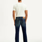 Men's Tinted 511 Blue Slim Fit Mid Rise Jeans - Back View