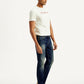 Men's Tinted 511 Blue Slim Fit Mid Rise Jeans - Side View