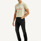Men's 511 Black Slim Fit Mid Rise Jeans - Front View