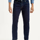 Men's 511 Dark Blue Slim Fit Mid Rise Jeans - Front View