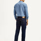 Men's 511 Dark Blue Slim Fit Mid Rise Jeans - Back View