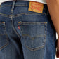 Men's 511 Blue Slim Fit Mid Rise Jeans - Detail View