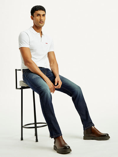 levi's Men's Tinted 511 Dark Indigo Slim Fit Mid Rise Jeans-picture-17