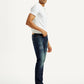 Men's Tinted 511 Dark Indigo Slim Fit Mid Rise Jeans - Side View
