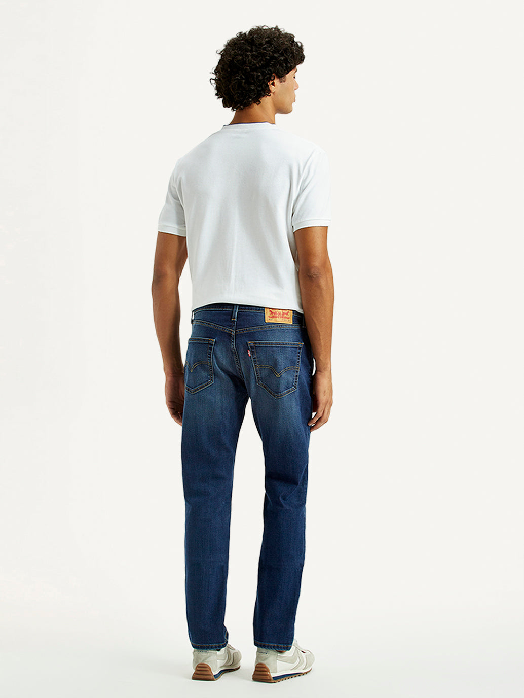 Men's 511 Indigo Slim Fit Mid Rise Jeans - Back View