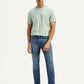 Men's 511 Blue Slim Fit Mid Rise Jeans - Front View