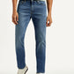Men's 511 Blue Slim Fit Mid Rise Jeans - Front View